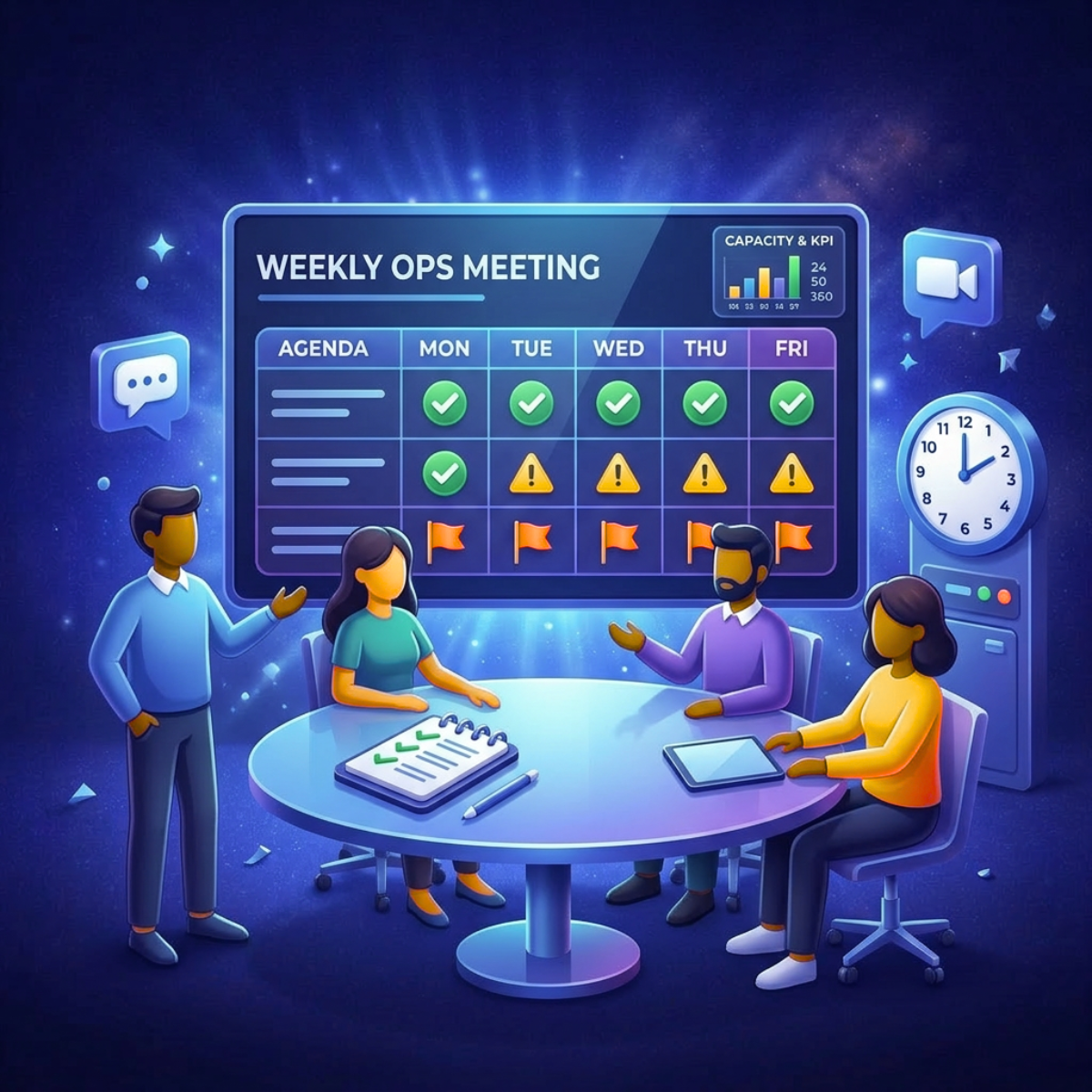 What CEOs Should Ask in Weekly Operations Meetings